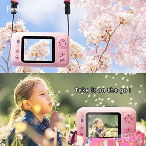 Нов Цифров Детски фотоапарат за момичета и момчета/1080P HD видеокамера/4-10год., снимка 5 - Други - 41385758
