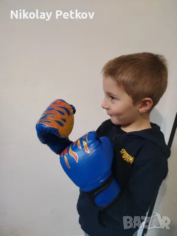 Детски боксови ръкавици и мечи лапи, снимка 4 - Бокс - 35397887