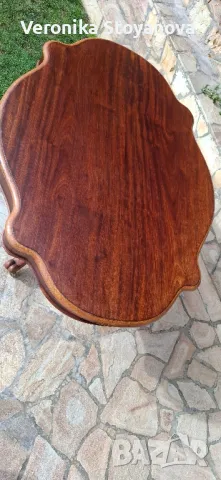 Старинна барокова маса, снимка 3 - Антикварни и старинни предмети - 49620390