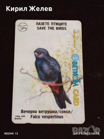 Три фонокарти МОБИКА, БУЛ ФОН, БЕТКОМ стари редки за КОЛЕКЦИЯ ДЕКОРАЦИЯ 23752, снимка 8 - Колекции - 51656071