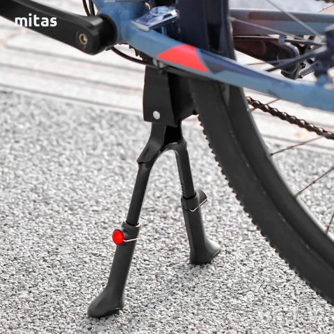 Двойна централна стойка за велосипед WAG, Степенка, Регулилуема, Черна, снимка 11 - Аксесоари за велосипеди - 53173500