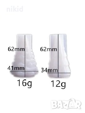 3D Малка елха 2 вида силиконов молд форма калъп фондан гипс шоколад свещ сапун свещи смола, снимка 3 - Форми - 42366498