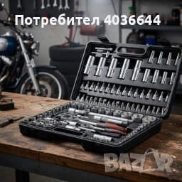 Куфар с инструменти 108 части - Гедоре, снимка 2 - Гедорета - 52666204