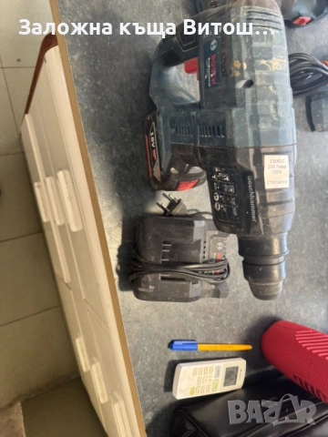 Перфоратор Bosch GBH 180 Li, снимка 2 - Бормашини - 53595235