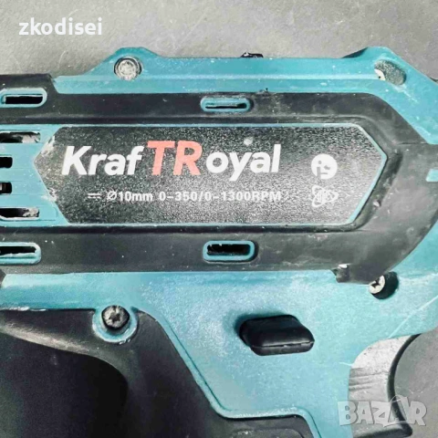 Винтоверт с гайковерт KRAFTROYAL DTW285, снимка 3 - Винтоверти - 53094191