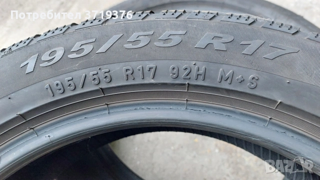 зимни гуми 195 55 17 Pirelli 2 броя , снимка 4 - Гуми и джанти - 53101094