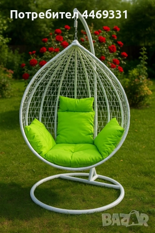 Градинска висяща люлка тип гнездо,яйце–Промоция! , снимка 4 - Други - 52358958