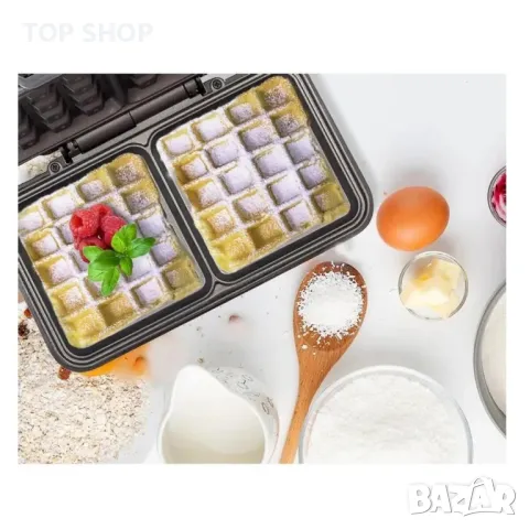 Уред за гофрети с мощност 700W, незалепваща повърхност, защита от изтичане FIRST, снимка 5 - Друга електроника - 49226211