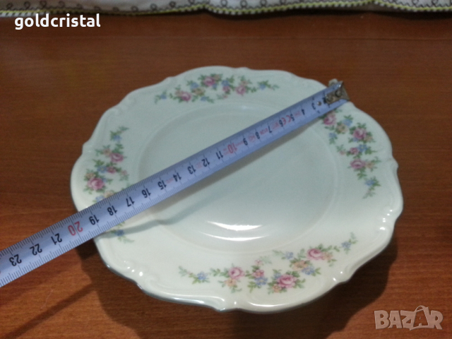 Стар немски порцелан чиния , снимка 6 - Антикварни и старинни предмети - 44810503