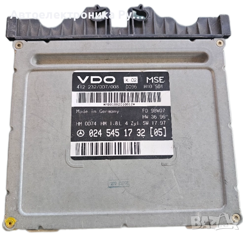 компютър MERCEDES W202 C180 1.8 024 545 17 32 (05), 0245451732 
