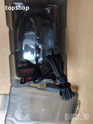 Геймърска мишка Redragon M908 Impact RGB – 12400 DPI, 20 бутона, MMO, снимка 4 - Клавиатури и мишки - 53443489