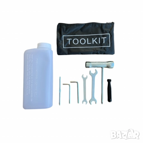 Бензинов свредел с мощен 68cc двигател, снимка 3 - Градинска техника - 52125803