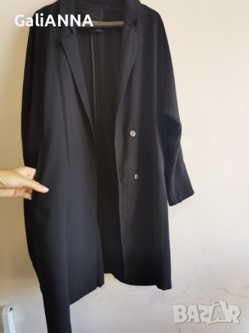 СТРАХОТНО ДЪЛГО САКО 2XL-3XL, снимка 4 - Сака - 41910327