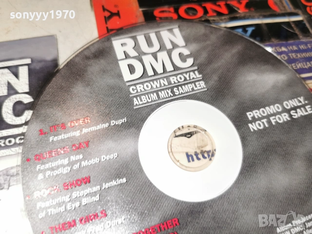 RUN DMC-ORIGINAL CD 0203261835, снимка 12 - CD дискове - 53684398