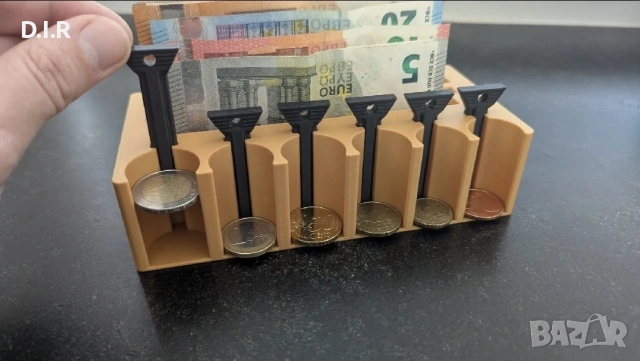 Органайзер за евро валути - от 5 цента до 50 евро!, снимка 3 - Друго - 53050365