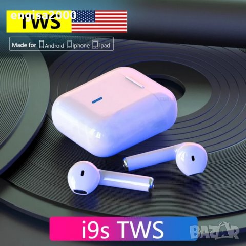 ПРОМО! Безжични Блутут слушалки i9s TWS с кутия за зареждане и пренасяне, снимка 3 - Слушалки, hands-free - 35835993