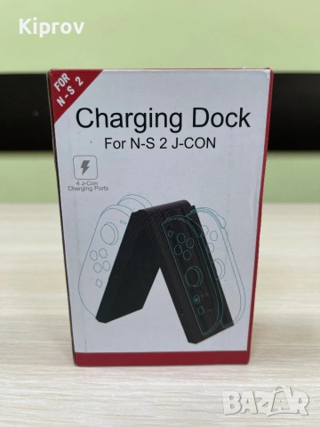 🎮 Younik 4-в-1 Charger за Switch 2 J-Con контролери – Магнитна зарядна станция, снимка 3 - Други игри и конзоли - 53762766