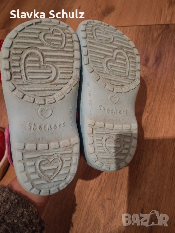 Sketchers glogs със светлинки рр34, снимка 6 - Детски пантофи - 52822967