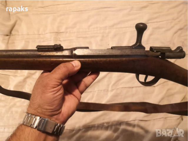 Карабина Гра. ГРАСС. Оригинална Кадетска пушка, пистолет, ре, снимка 8 - Колекции - 36232447