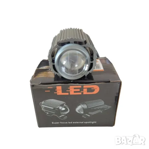 LED прожектор за мотоциклет с лупа и 1 SMD диод, снимка 4 - Аксесоари и консумативи - 55865986