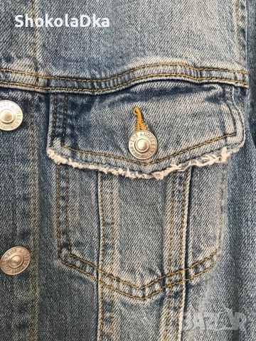 Дънково яке Guess S - ново, снимка 4 - Якета - 51746322