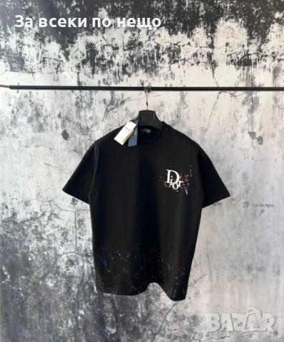 Christian Dior Мъжка Тениска👕Мъжка Блуза С Къс Ръкав Кристиян Диор - Различни Цветове Код A1280, снимка 2 - Тениски - 53530853