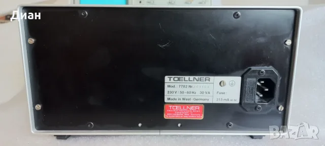 Функционален генератор TOELLNER TCE 7402 , снимка 3 - Друга електроника - 55927235