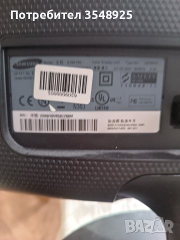 МОНИТОР SAMSUNG S19A10N, 18.5' WIDE LED, 5 MS, 700:1, 200 CD, 1366X768, D-SUB, B2C, BLACK - LS19A10N, снимка 4 - Монитори - 41945956