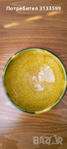 Три КЕРАМИЧНИ съдчета за ядки; Две стъклени купички за крем, снимка 9 - Други - 51698349