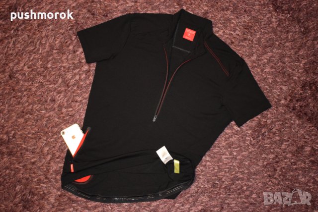 ICEBREAKER Men's Merino Short Sleeve Half Zip Jersey Sz M / #00490 /, снимка 10 - Спортни дрехи, екипи - 41226974