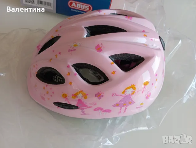 Детска каска Abus Princess, снимка 6 - Спортна екипировка - 50420254