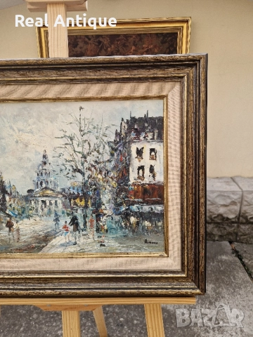 Уникална майсторска авторска картина масло върху платно , снимка 4 - Картини - 51508270