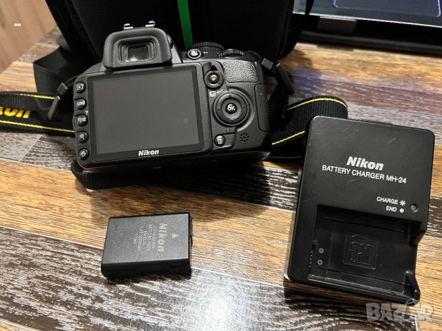 Фотоапарат Nikon D3100/ още на 5500 кадъра/, снимка 2 - Фотоапарати - 40618363