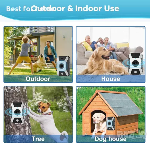 LEMENG Устройство против лай, снимка 3 - За кучета - 49149182