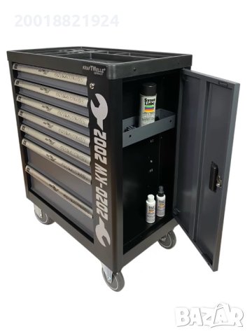 Количка,шкаф с инструменти Kraftwelle 7 чекмеджета, снимка 2 - Други инструменти - 41284898