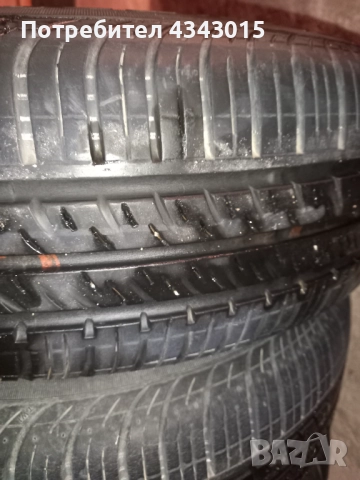 4 броя гуми с джанти за опел 