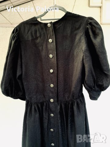 Скъпа рокля “TIFFANY” 100% лен, снимка 6 - Рокли - 40462777