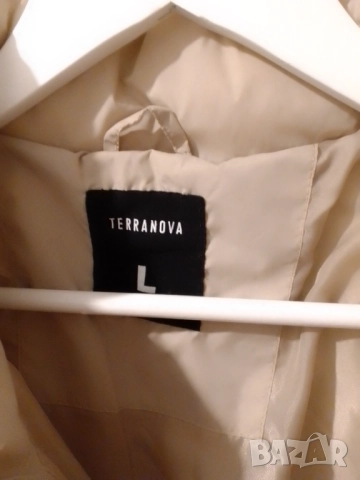Яке-Teranova-Светло бежова Пухенка/Бомбер, снимка 5 - Якета - 52642936