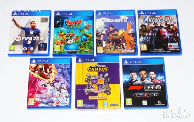 PS4 игри PlayStation 4 PS4 ПлейСтейшън 4 ПС4 игри по 20 € Сони