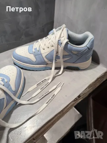 КАТО ЧИСТО НОВИ Off-White Out Of Office 100% оригинални, снимка 11 - Ежедневни обувки - 50036068