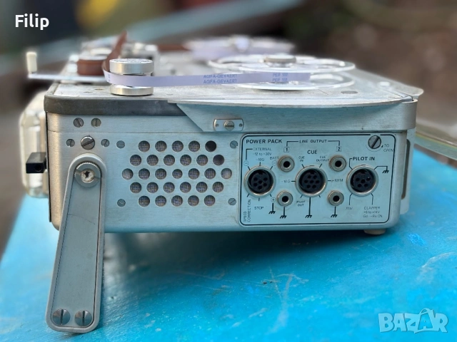NAGRA IV-SJ (1972) – студиен рекордер с оригинално захранване, микрофони и златни капсули, снимка 8 - Други - 53850022