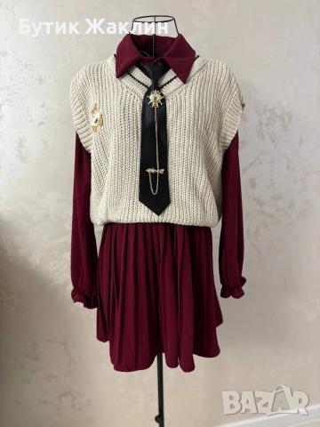 Комплект рокля 3 части, снимка 4 - Комплекти - 52787577