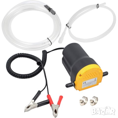 Помпа, 12V 80W, за източване, на масло, моторно масло, гориво, дизел, течности, за кола, автомобил, снимка 4 - Аксесоари и консумативи - 41686238