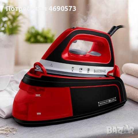 Професионална ютия с парогенератор Royalty Line RL-DBST-2300W.1, снимка 2 - Ютии - 52883628