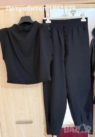 Сет от две части черен , снимка 2 - Комплекти - 53653746