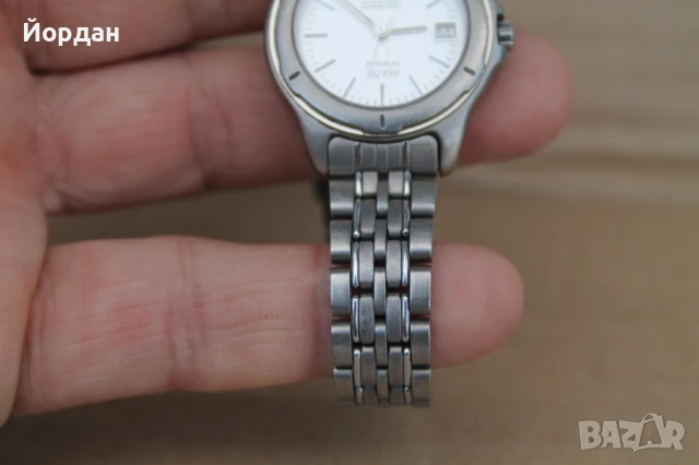 Дамски часовник ''Seiko Kinetic SQ 100 титанов'', снимка 3 - Дамски - 50728388