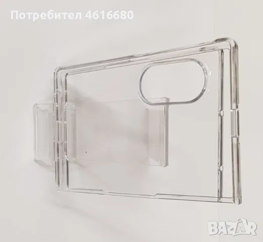 Прозрачен пластмасов калъф за Samsung Z Fold 8, снимка 3 - Калъфи, кейсове - 56250440