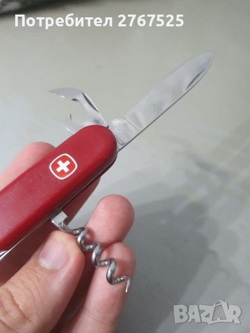 Швейцарски Wenger туристически джобен мулти нож острие, снимка 4 - Ножове - 41364082