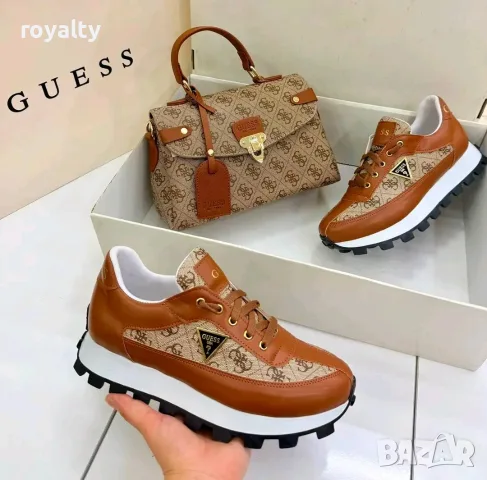 Guess Нови Дамски Маратонки с Кутия Различни Цветове Гес 