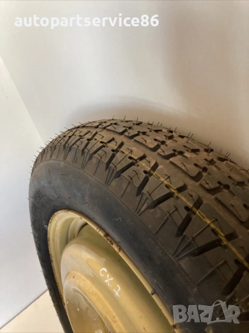 Колело с гума T155/90D18 MZR CD RHD за Mazda CX-7 2.2 (2011) 4080K6047, снимка 3 - Части - 53639666